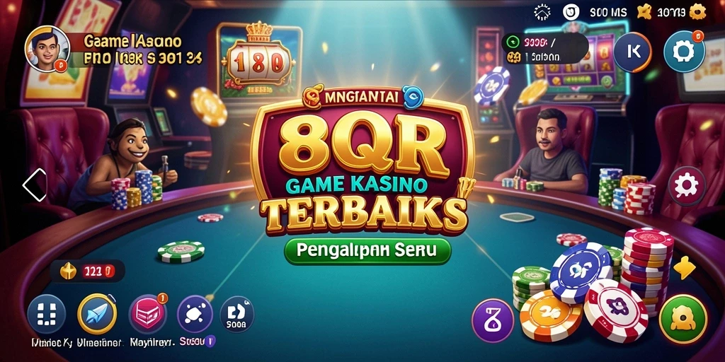Gameplay kasino yang seru dan mendebarkan di 8QR.