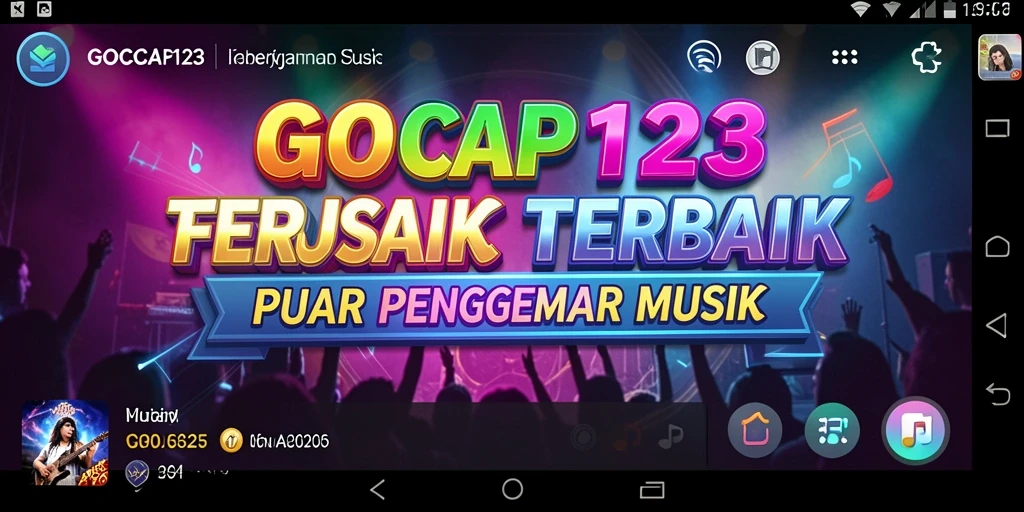 Tampilan gameplay GOCAP123 yang menarik dan interaktif.