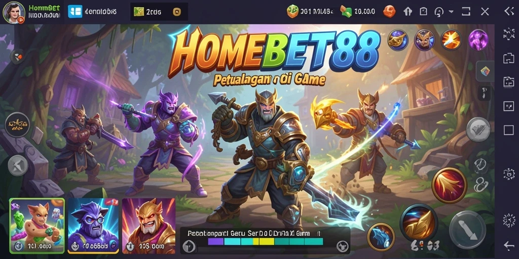Gameplay seru dan petualangan menunggu di HOMEBET88.