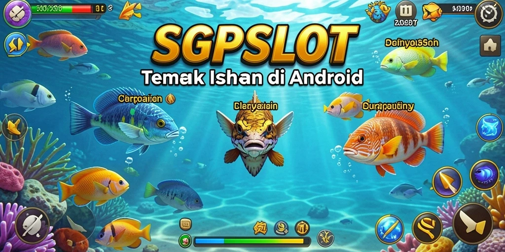 Screenshot gameplay SGPSLOT yang menampilkan aksi Tembak Ikan seru.