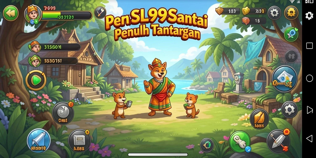 Tampilan gameplay SL999 yang seru dan menghibur.