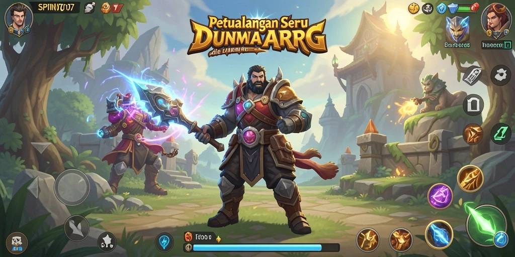 Tampilan gameplay SPIN707 yang mendebarkan dalam dunia ARPG.