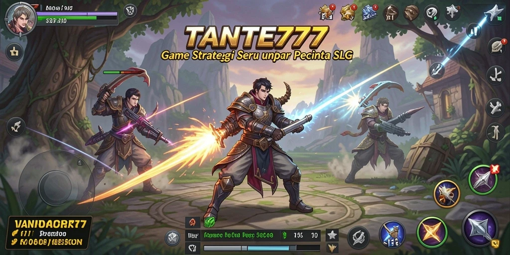 Tampilan gameplay seru di TANTE777 dengan strategi yang mendebarkan.